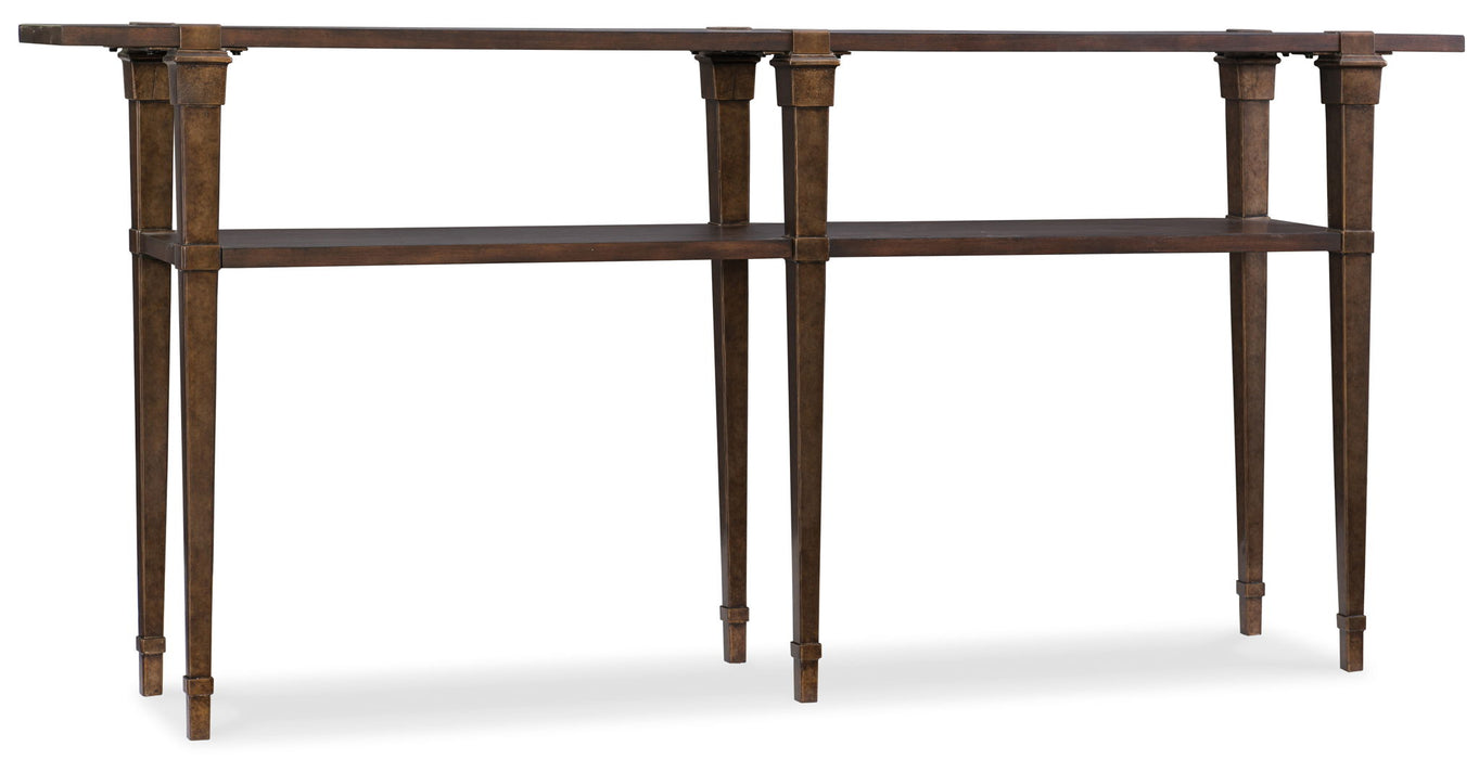 Home Accent - Skinny Console Table - Dark Brown