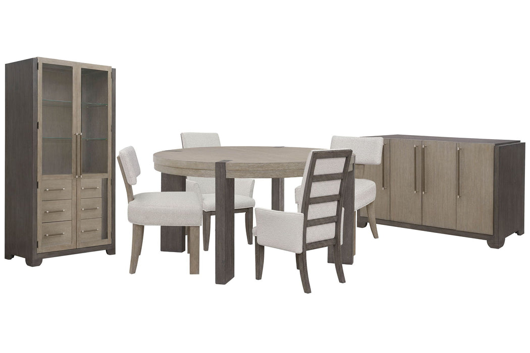 Anderson Park - Round Dining Table Set With Klismos Chairs