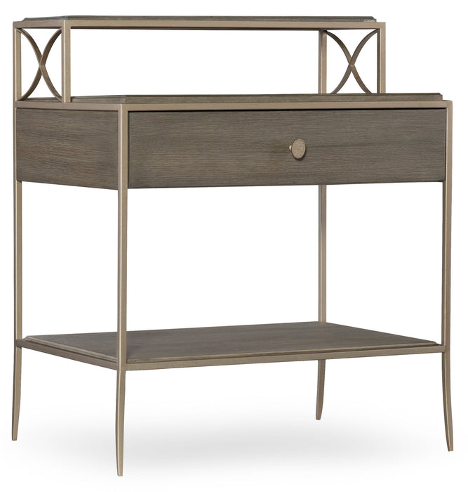 Elixir - Leg Nightstand - Dark Gray