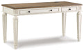 Realyn - Home Office Lift Top Desk - White / Brown - Albert's Furniture (Wayne, MI)