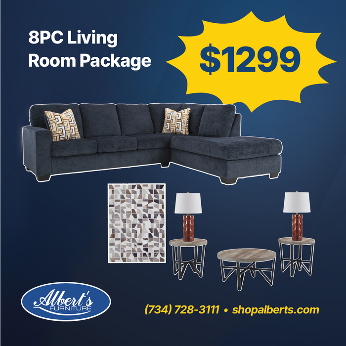 8PC Living Room Package