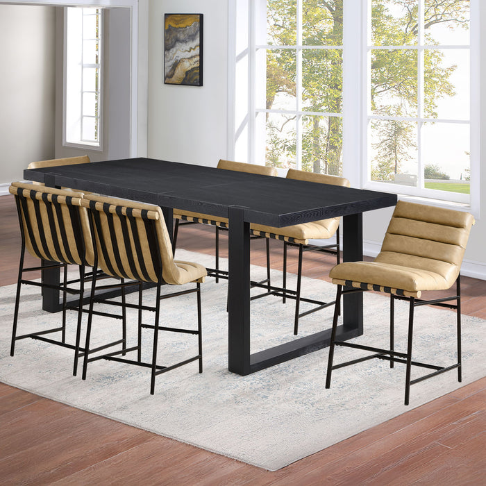 Yves - Counter Set With Nicco Chairs