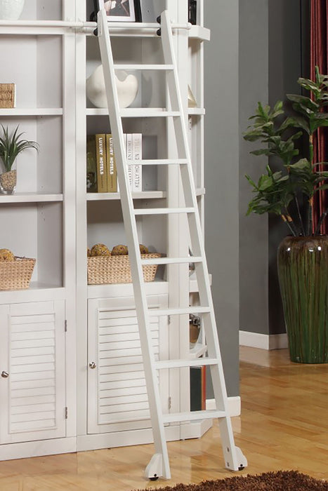 Boca - Library Ladder (only to be used with Library Wall) - Cottage White