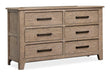 Claremont - Double Drawer Dresser - Albert's Furniture (Wayne, MI)
