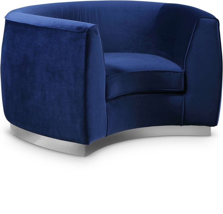 Julian - Chair with Chrome Base