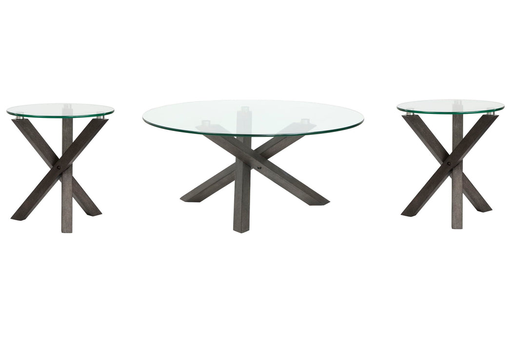 Jax - Round Cocktail Table Set